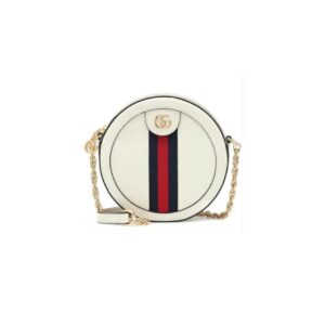 Ophidia GG mini round shoulder bag