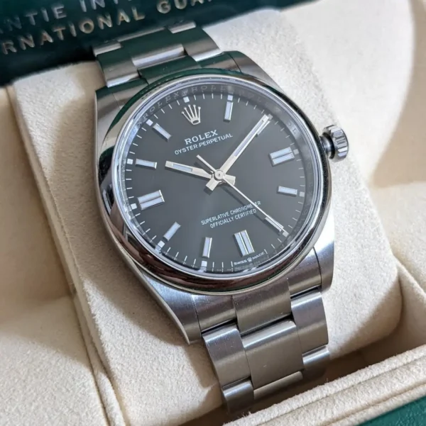 OYSTER PERPETUAL 124300 Series??Black dial?? - 图片 9