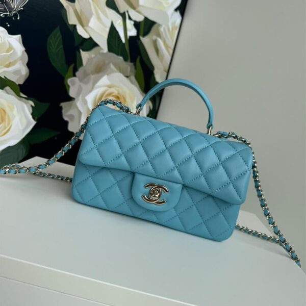 CHANEL Mini Classic Handbag With Top Handle - 图片 2