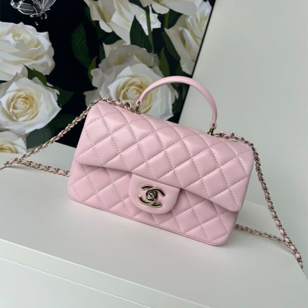 CHANEL Mini Classic Handbag With Top Handle - 图片 2