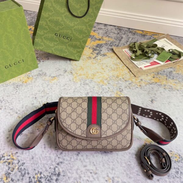 Ophidia mini GG shoulder bag - 图片 2