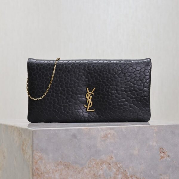 YSL CALYPSO GRAINED LAMBSKIN MINI BAG - 图片 2