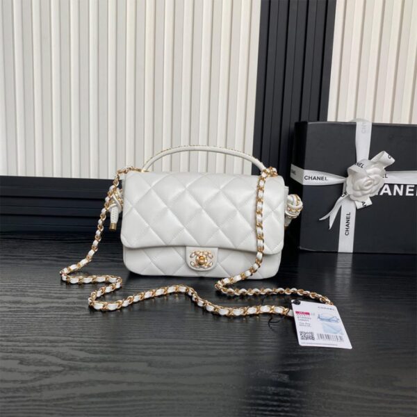 CHANEL Flap Bag with Top Handle(HIGH-END GRADE) - 图片 2