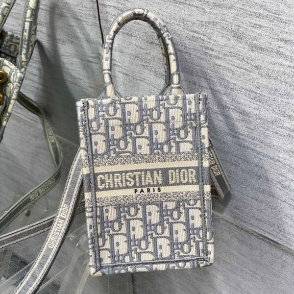 Mini Vertical Dior Book Tote - 图片 2