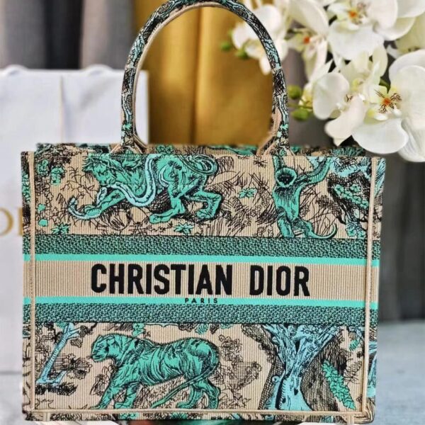 Medium Dioriviera Dior Book Tote - 图片 2