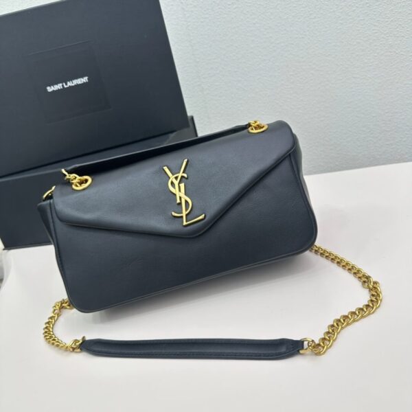 YSL CALYPSO small in plunged lambskin - 图片 2