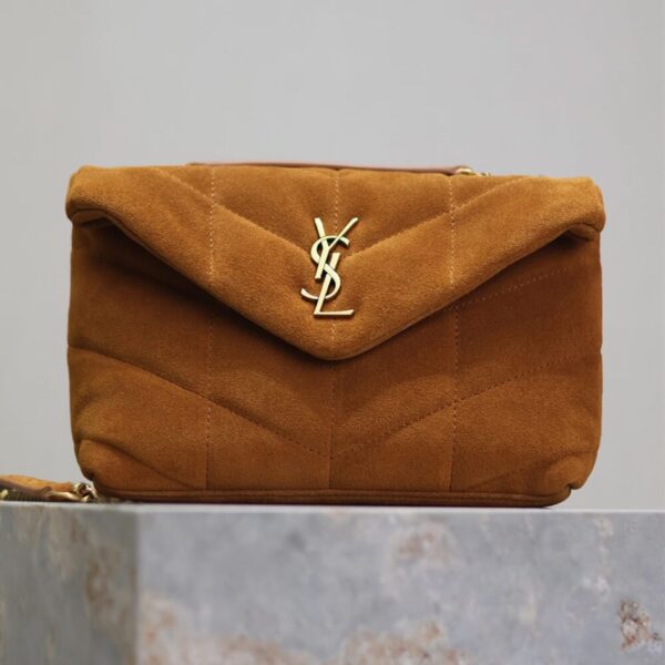 YSL Toy Puffer in suede - 图片 2
