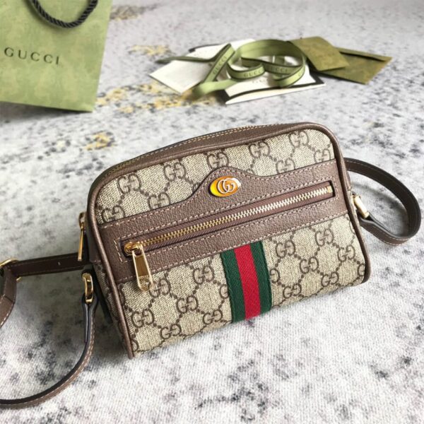 Ophidia GG Supreme mini bag - 图片 2