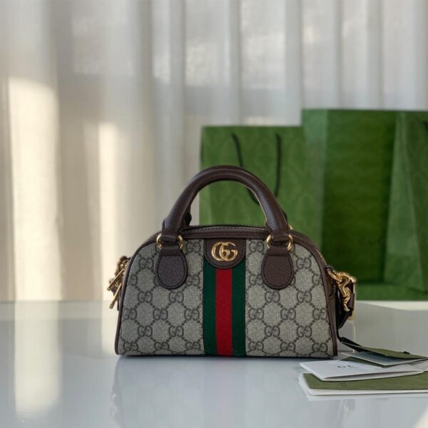 Ophidia mini GG top handle bag - 图片 2