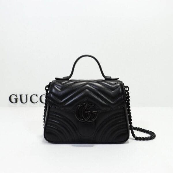 GG MARMONT MINI TOP HANDLE BAG - 图片 2