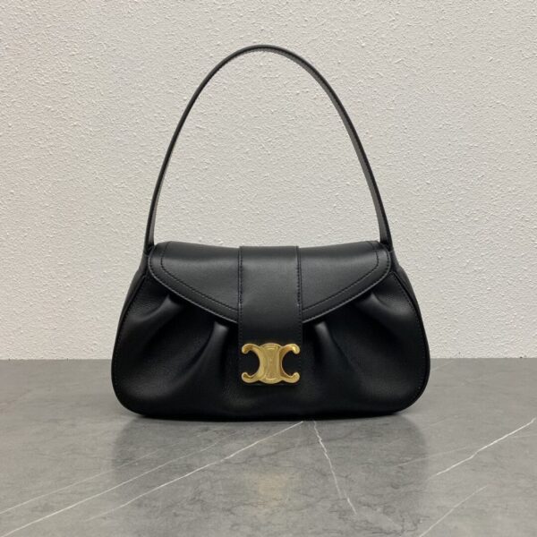 CELINE Medium POLLY bag in soft calfskin - 图片 2