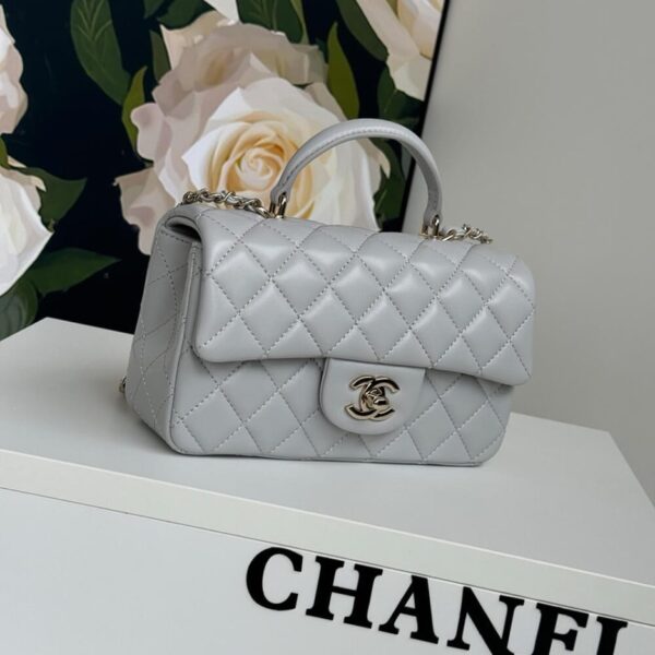 CHANEL Mini Classic Handbag With Top Handle - 图片 3