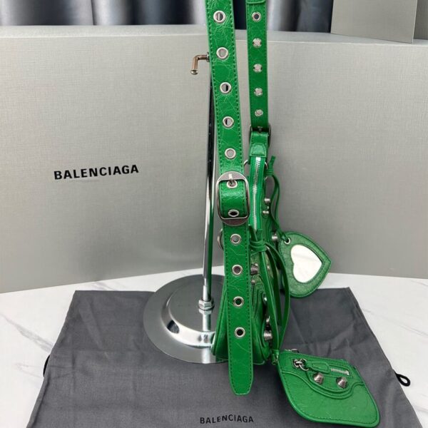 BALENCIAGA WOMEN’S LE CAGOLE XS SHOULDER BAG - 图片 3