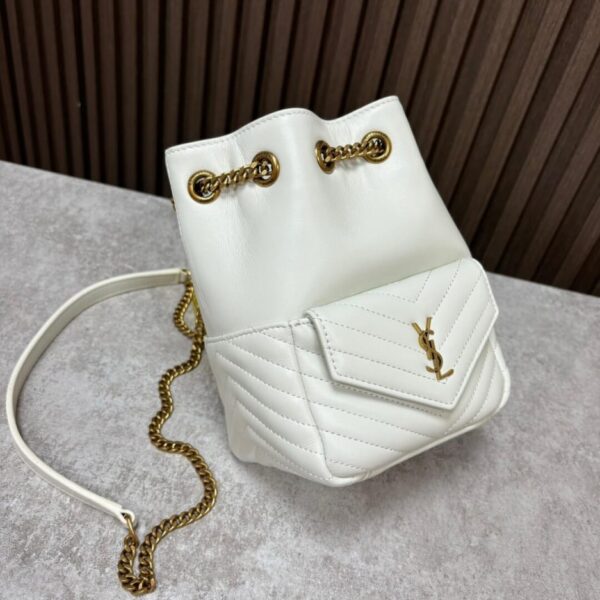 YSL Joe quilted lambskin mini bucket - 图片 3