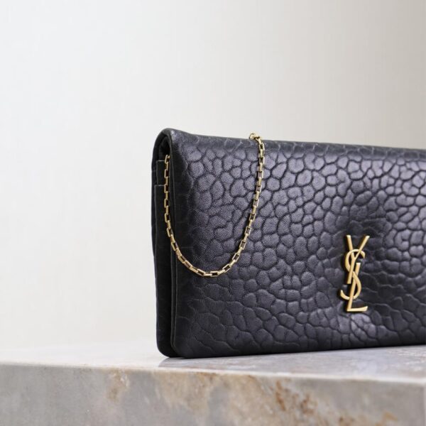 YSL CALYPSO GRAINED LAMBSKIN MINI BAG - 图片 3