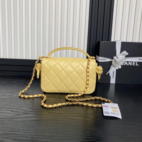 CHANEL Flap Bag with Top Handle(HIGH-END GRADE) - 图片 3