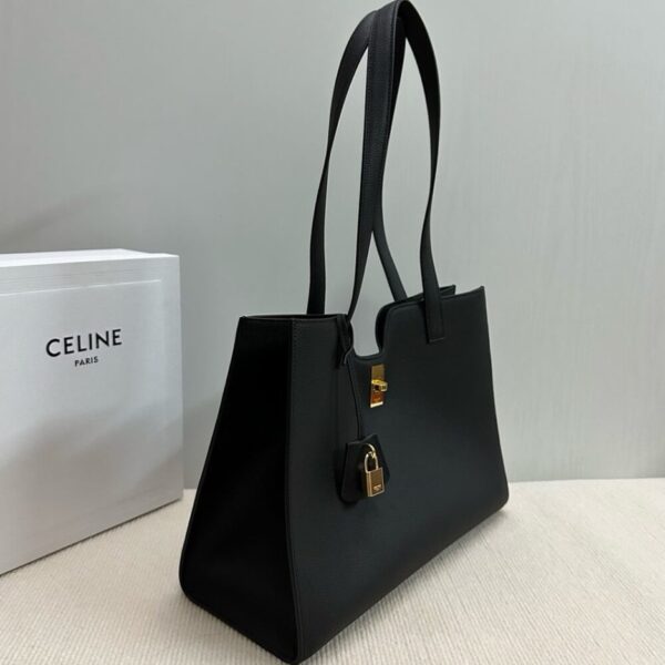 CELINE CABAS 16 IN SUPPLE GRAINED CALFSKIN - 图片 3