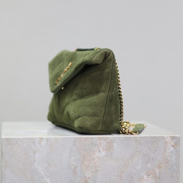 YSL Toy Puffer in suede - 图片 3