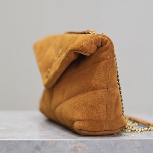 YSL Toy Puffer in suede - 图片 3