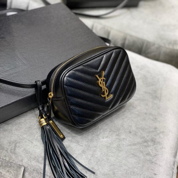 YSL LOU BELT BAG IN MATELASSE LEATHER - 图片 3