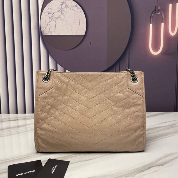 YSL NIKI SHOPPING IN VINTAGE LEATHER - 图片 4