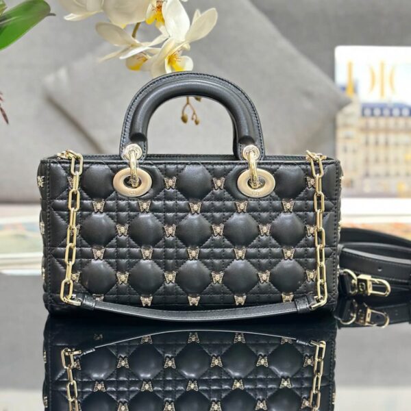 MEDIUM LADY D-JOY BAG - 图片 4