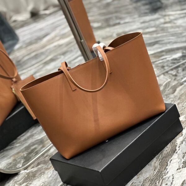 YSL Shopping Saint Laurent leather - 图片 4
