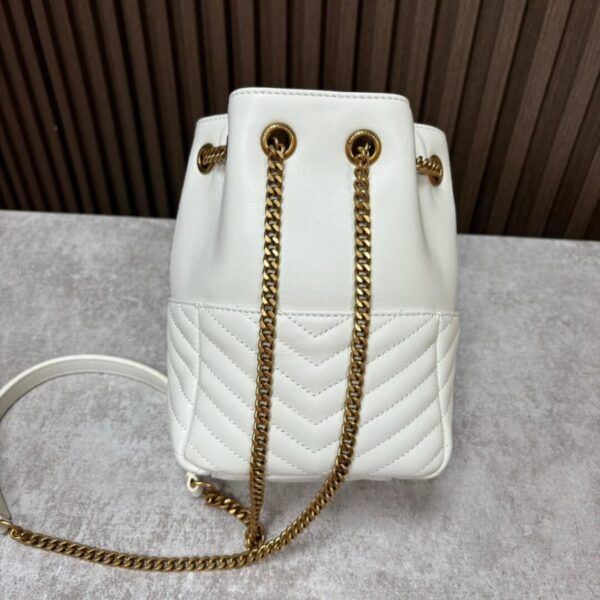 YSL Joe quilted lambskin mini bucket - 图片 4