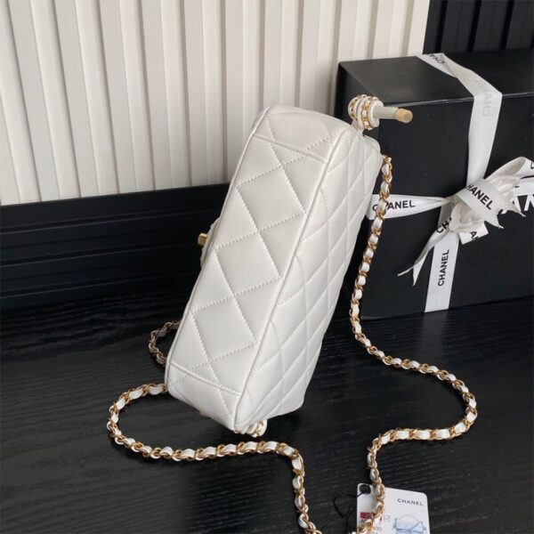 CHANEL Flap Bag with Top Handle(HIGH-END GRADE) - 图片 4
