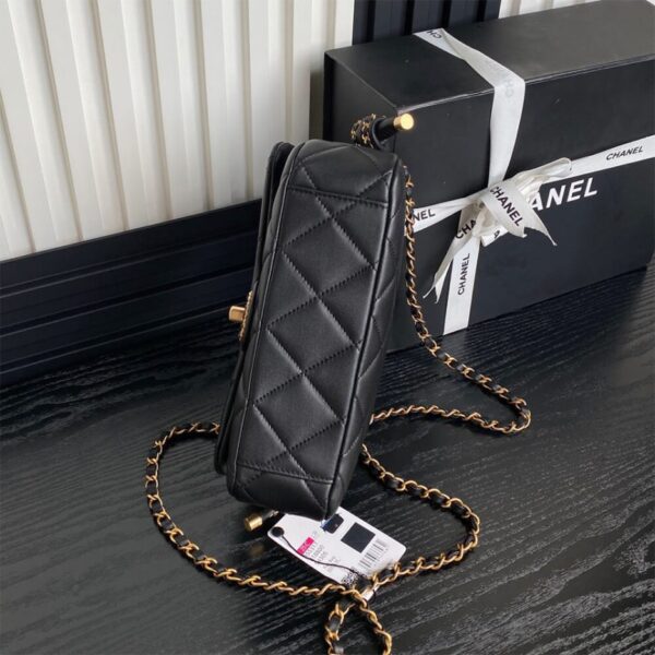 CHANEL Flap Bag with Top Handle(HIGH-END GRADE) - 图片 4