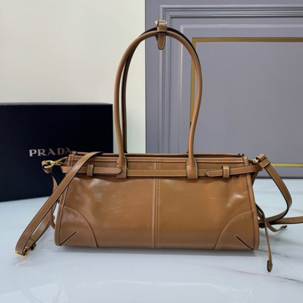Prada Medium leather handbag(high-end grade) - 图片 4
