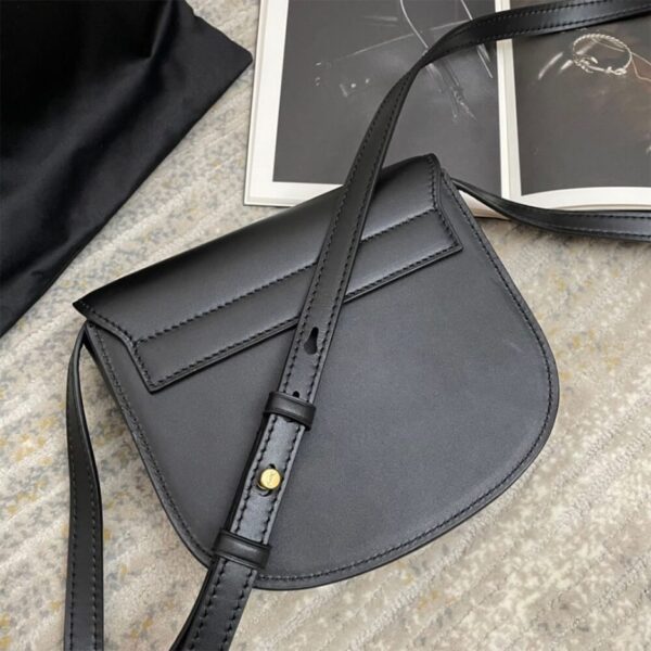 KAIA SMALL SATCHEL IN SMOOTH LEATHER - 图片 4