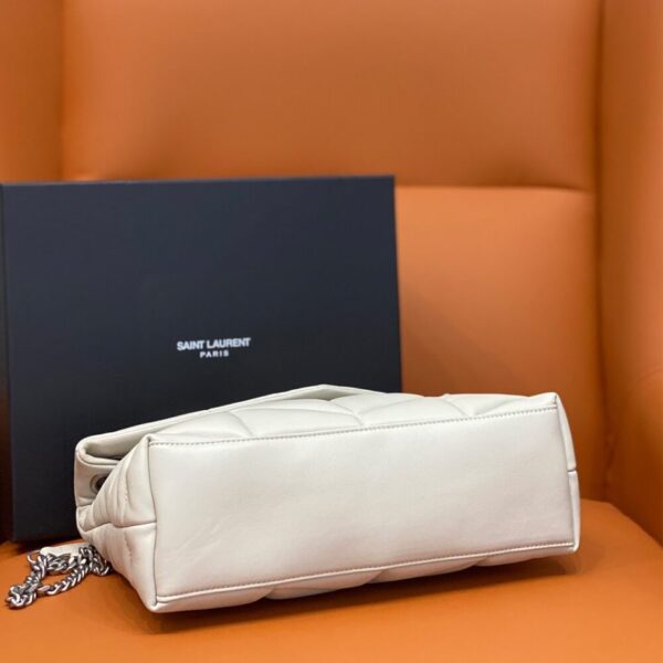 PUFFER SMALL CHAIN BAG IN QUILTED LAMBSKIN - 图片 5
