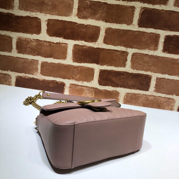 Gucci GG Marmont Mini Top Handle Bag - 图片 5