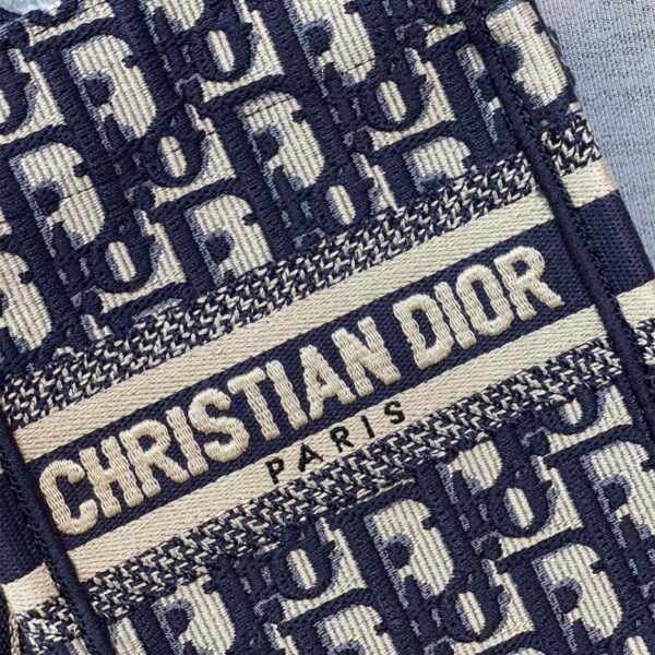 Mini Vertical Dior Book Tote - 图片 5
