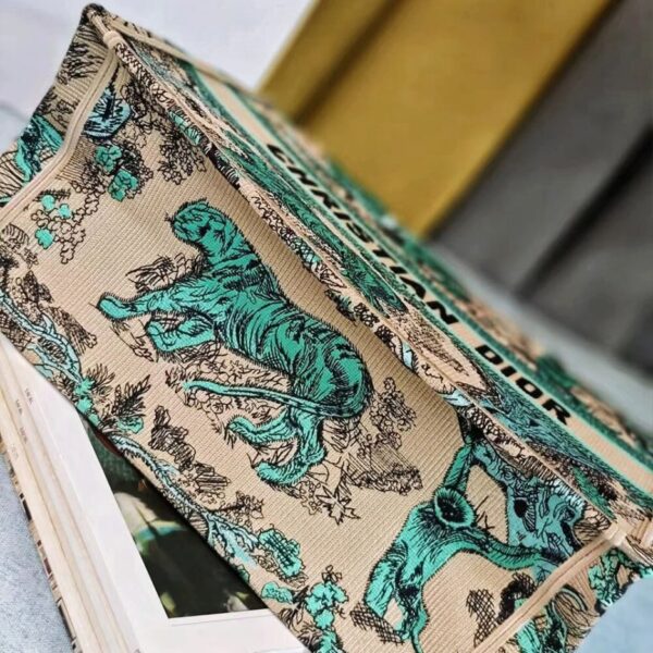 Medium Dioriviera Dior Book Tote - 图片 5