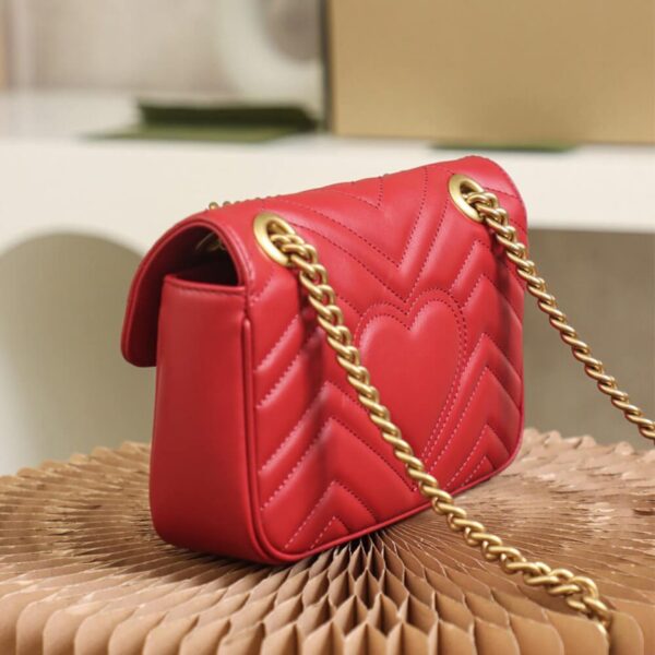 GG MARMONT MINI SHOULDER BAG - 图片 5