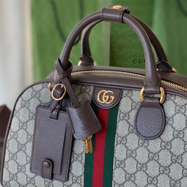Ophidia medium GG top handle bag - 图片 5