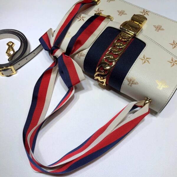 GG Sylvie Bee Star small shoulder bag - 图片 5