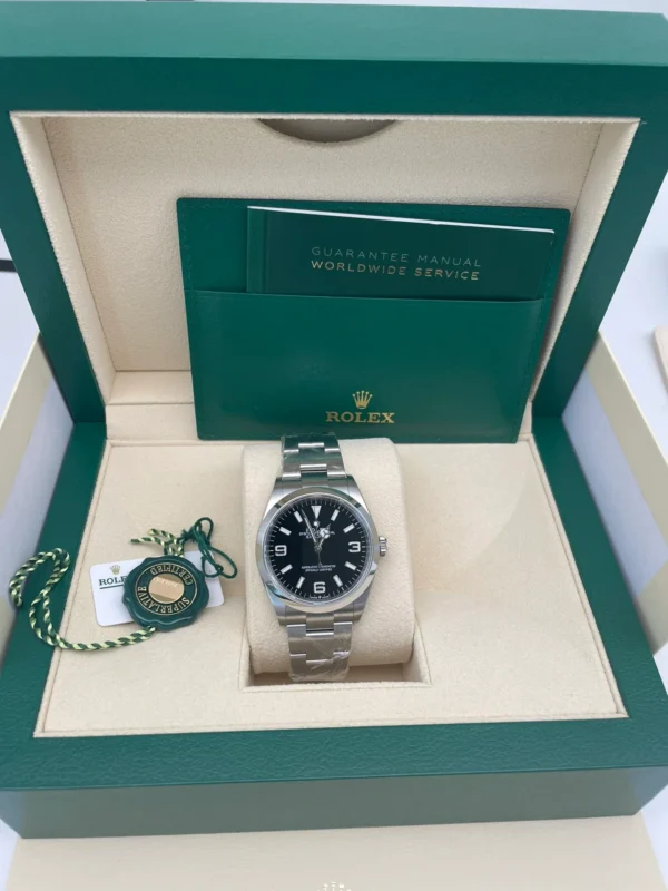 OYSTER PERPETUAL 124300 Series??Black dial?? - 图片 12