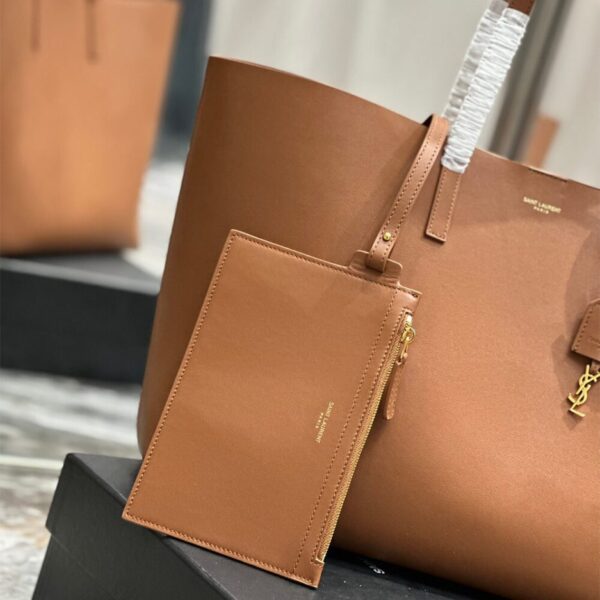 YSL Shopping Saint Laurent leather - 图片 6