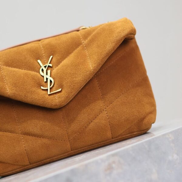 YSL Toy Puffer in suede - 图片 6