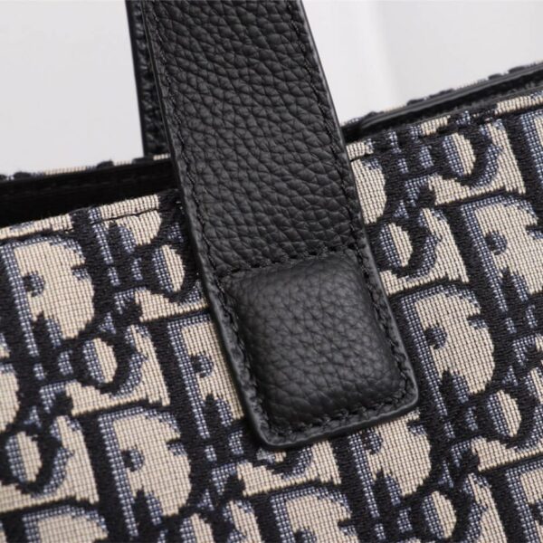 SADDLE TOTE BAG WITH SHOULDER STRAP - 图片 6