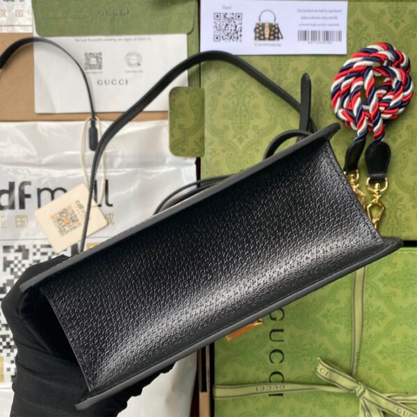 GG Sylvie Bee Star mini leather bag - 图片 6