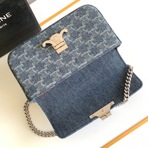CELINE CHAIN SHOULDER BAG CLAUDE - 图片 6