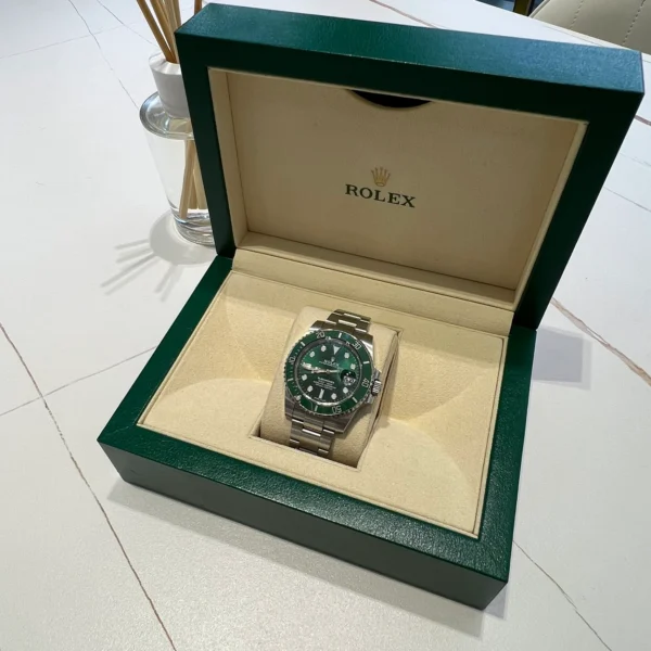 Rolex Submariner 116610LV-0002 Black Disk Watch (Green Water Ghost) - 图片 10