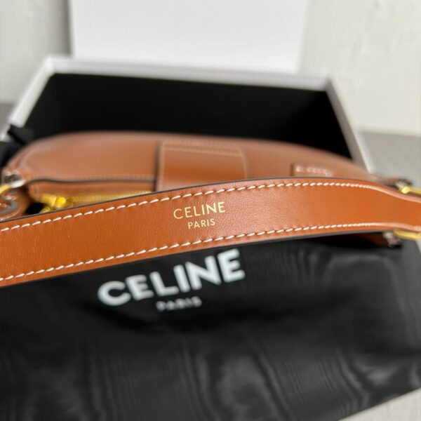 CELINE MEDIUM AVA TRIOMPHE BAG in Smooth Calfskin - 图片 7