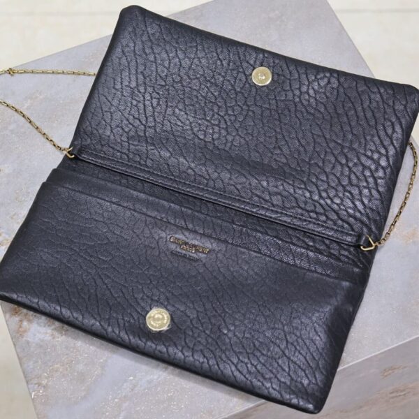 YSL CALYPSO GRAINED LAMBSKIN MINI BAG - 图片 7