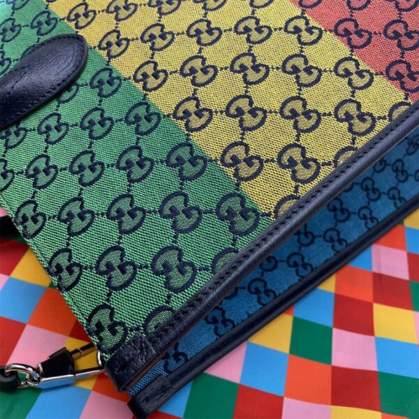 GG Multicolour large tote bag - 图片 7