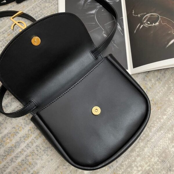 KAIA SMALL SATCHEL IN SMOOTH LEATHER - 图片 7